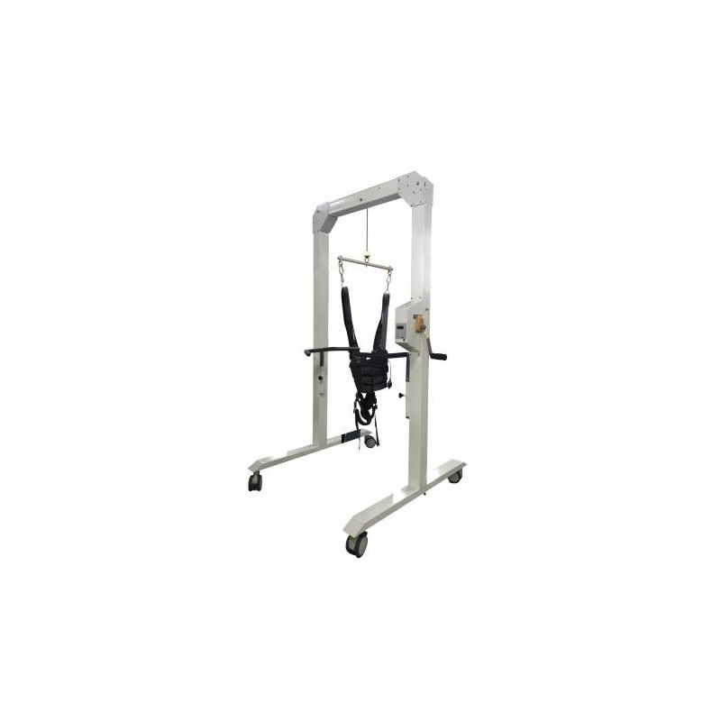 Підвісна система для бігової доріжки з ручним регулюванням