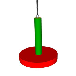 Гойдалка підвісна Валик з блюдцем  АЛ 409/10