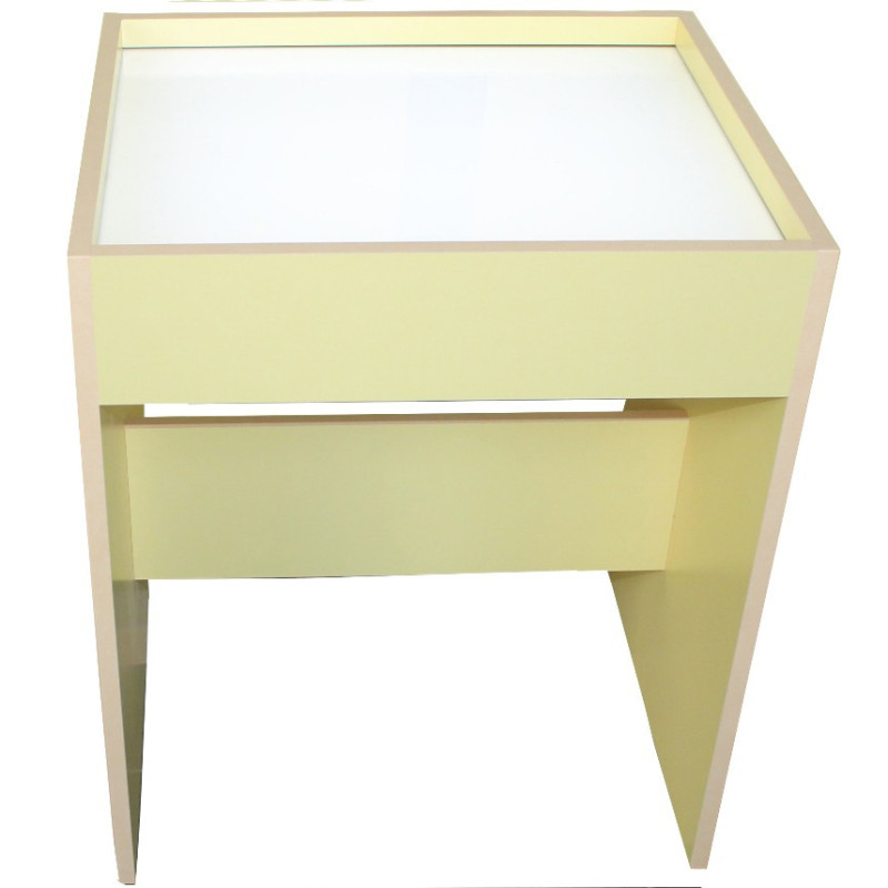 Стіл для малювання піском з ніжками з білою підсвіткою