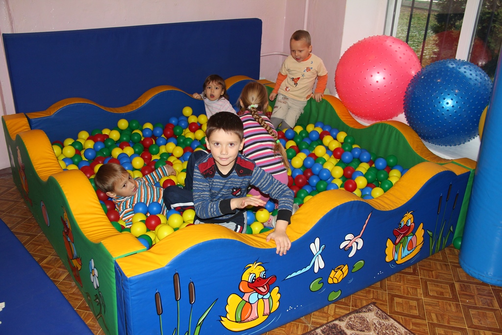 Ігрова кімната в дитячому садку